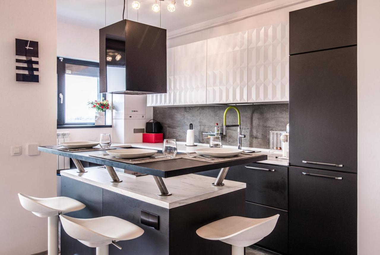 2-Room Penthouse Plaza Residence P1 Bucureşti Eksteriør bilde